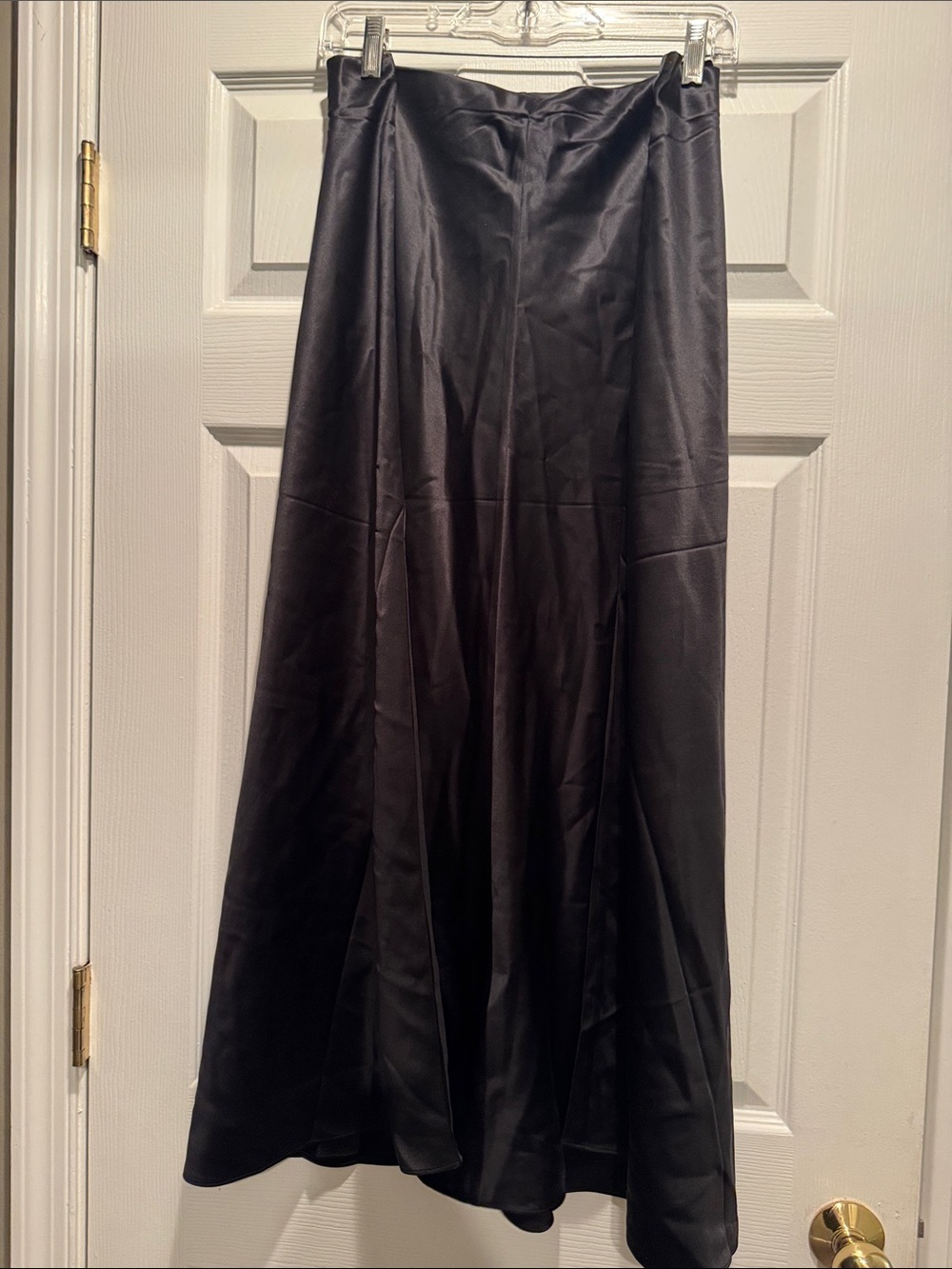 Banana Republic NWT silk bias cut flare midi skirt size XL - Picture 3 of 6